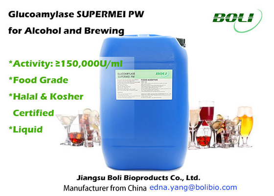 150000u/Ml Glukoamylase Supermei Pw für Alkohol und Brauenzuckerbildung der Stärke