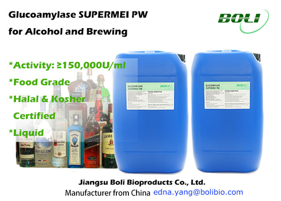 150000u/Ml Glukoamylase Supermei Pw für Alkohol und Brauenzuckerbildung der Stärke