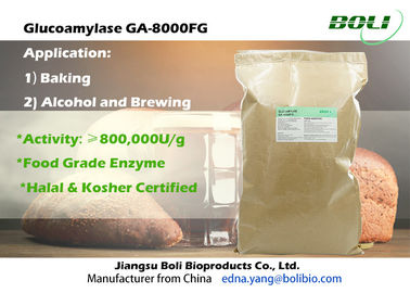 Handelspulver-Glukoamylase-Enzym GA - 8000FG hellgelbes 800000U/g für Nahrung Indusry