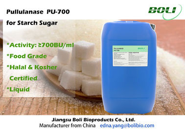 Hohes leistungsfähiges Pullulanase für Glukose-/Maltose-Sirup, 700 BU/ml Bazillus Licheniformis-Enzym