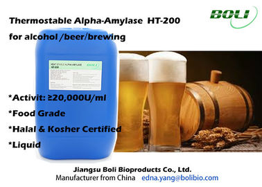 Nahrungsmittelgrad-Brauenenzym-hitzebeständige Alphaamylase 20000 U/ml für Bier