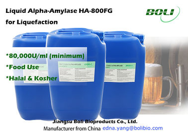 Hitzebeständiges Alphaamylase-Enzym 80000 U/ml für das Nahrungsmittelgebrauchs-Alkohol und Brauen