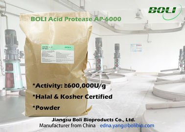 Hoch starke Pulver-saure Protease AP-6000 mit Halal und reinem Zertifikat von China