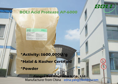 Hoch starke Pulver-saure Protease AP-6000 mit Halal und reinem Zertifikat von China