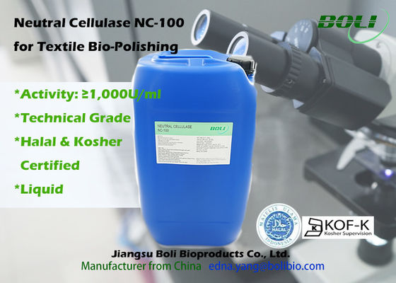 10000u / Biopolishing-Enzyme Zellulase ml flüssige neutrale
