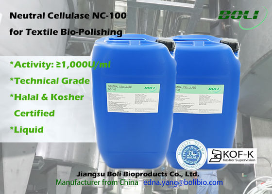 10000u / Biopolishing-Enzyme Zellulase ml flüssige neutrale