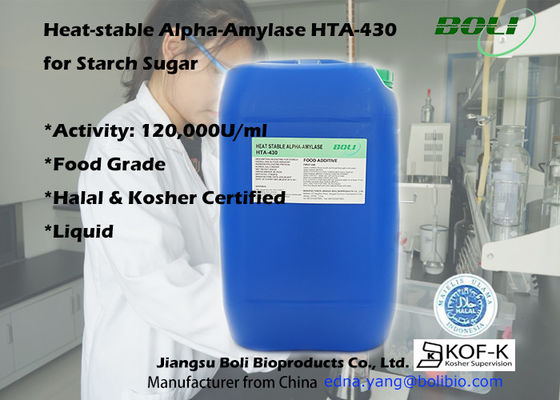 Stärke-Verflüssigungs-hohe Tätigkeit 120000u/Ml Alpha Amylase Enzyme Food Use
