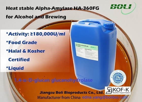 Hitzebeständige Alpha Amylase Enzyme HA-360FG für Alkohol und das Brauen