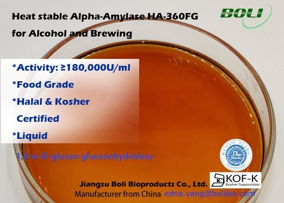 Hitzebeständige Alpha Amylase Enzyme HA-360FG für Alkohol und das Brauen