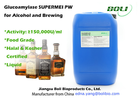 Nahrungsmittelgrad-flüssiges Glukoamylase-Enzym Supermei Pw für das Alkohol-Brauen
