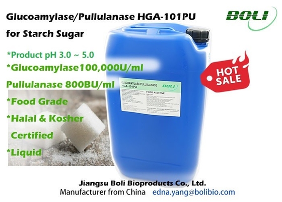 HGA-101PU Glukoamylase-Pullulanase gemischtes Enzym für Stärke-Zucker