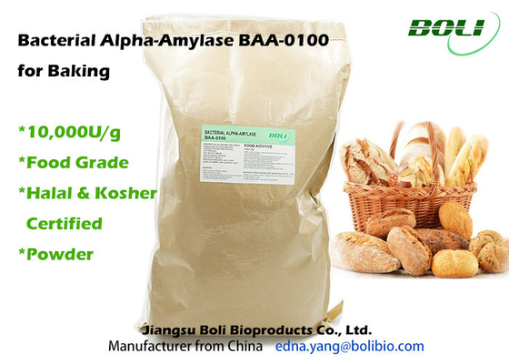 BAA-0100 bakterielle Alpha Amylase Baking Enzymes 10000U/G in der Nahrung
