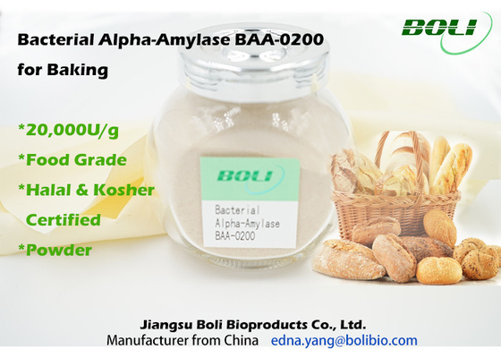 Bakterielle Alpha Amylase BAA-0200 für das Backen von 20000U/G in der Nahrung
