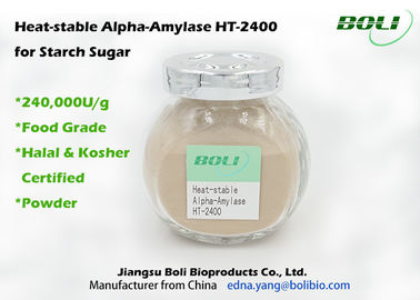 Hohe Konzentrations-Alphaamylase-Enzym 40000 U/g überlegene Stabilität optimaler pH 5,4 bis 6,0