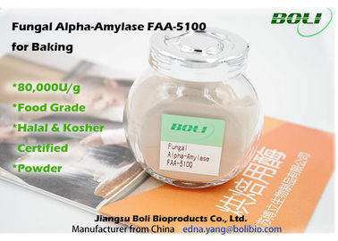Feste pilzartige Alphaamylase-überlegene Stabilität, Enzyme in Backwarenindustrie 80000 U/g