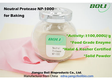 Nahrungsmittelgrad-Backen-Enzym-neutrales Protease-Pulver nicht- GMO 100000 U/g