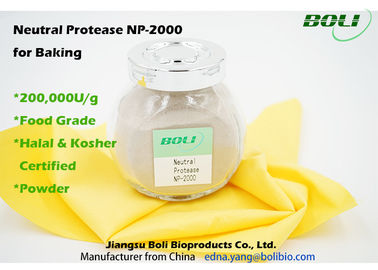 200000 U/neutrale Protease g für das Backen, Nahrungsmittelgrad-Enzyme beim Brauen nicht- GMO