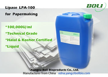 Papierherstellungs-flüssiges Lipase-Enzym 100000 U/ml hohe Konzentrations-hohe Tätigkeit