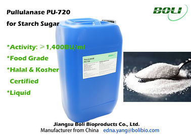 Hoher Reinheitsgrad-Bazillus Licheniformis-Enzym, 1400 BU/ml Pullulanase für Stärke-Zucker