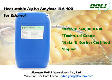 40000 U/ml Enzym für Äthanol-stabile Tätigkeits-hitzebeständige Alphaamylase ha - 400 mit niedrigem pH-Wert