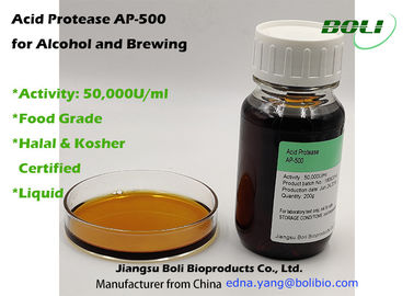 Flüssige saure Protease AP -500 für Aclohol BrauenEnzymaktivität 50000 U/ml