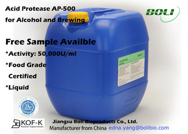 Brauenenzyme der Nahrungsmittelgrad-saure Protease-AP -500 für Alkohol und das Brauen