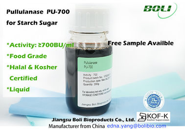 Nahrungsmittelgrad-Pullulanase, 700 BU/ml Enzym in der Lebensmittelindustrie für Produktion des hohen Glukose-Sirups