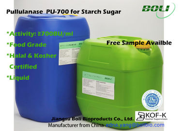 Nahrungsmittelgrad-Pullulanase, 700 BU/ml Enzym in der Lebensmittelindustrie für Produktion des hohen Glukose-Sirups