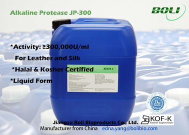 Flüssiges alkalisches proteolytisches Enzym der Protease-JP-300 für Leder und Seide