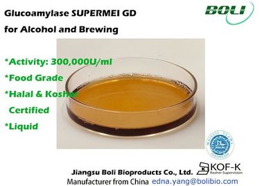 Flüssigkeit 300000 U/ml Glukoamylase-Enzym-hohe Enzymaktivitäts-für Alkohol und das Brauen