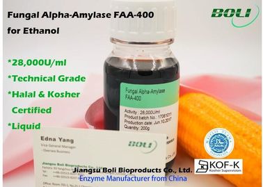 Flüssige pilzartige Alphaamylase FAA - 400, biologische Enzyme für Produktions-Äthanol