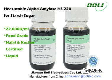 Hitzebeständige Alphaamylase-flüssiges Form-Glukoamylase-Enzym für Stärke-Zucker