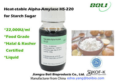 Hitzebeständige Alphaamylase-flüssiges Form-Glukoamylase-Enzym für Stärke-Zucker