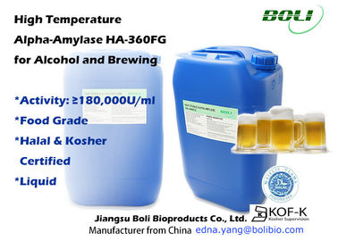Hohe Temperatur 180000U/ml Alphaamylase-Enzym-