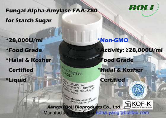 Nahrungsmittelgrad NICHT GMO pilzartige Alpha Amylase Starch Liquefaction