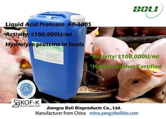 Tierfutter-Enzym-saure Protease Ap-100s in der flüssigen Form