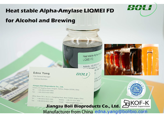 Alpha Amylase Enzyme For Potable-Alkohol-Brauen der hohen Temperatur 100ml