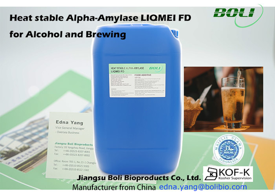 Flüssige Alpha Amylase Suitable For Food Gebrauchs-Zuckerbildung Boli beim Brauen