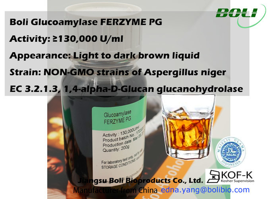 Flüssiges Glukoamylase-Enzym für Zuckerbildung für Sojasoße und Essig