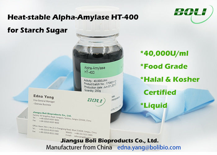 Brauende Handelsalphaamylase, Nahrungsmittelgrad-pilzartige Amylase-Enzyme mit niedrigem pH-Wert für Stärke-Zucker