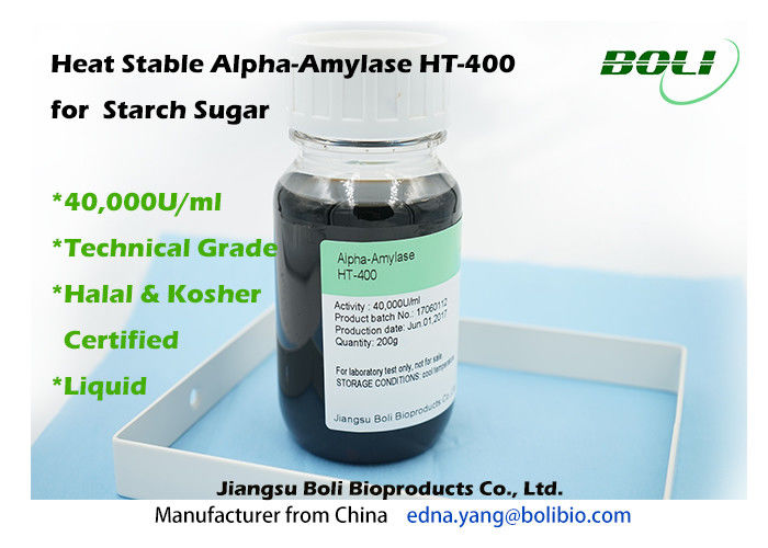 Alphaamylase-Enzym des hohen Reinheitsgrad-25kg/30kg 40000 U/ml pH 5,0 bis 7,0 für das Bierbrauen
