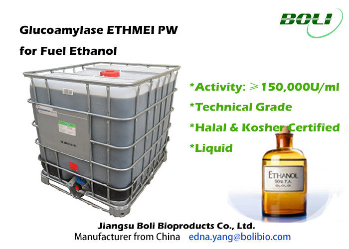 Hoher Reinheitsgrad-flüssiges Amyloglykosidase-Enzym, biologische Enzyme für Brennstoff-Äthanol-Industrie