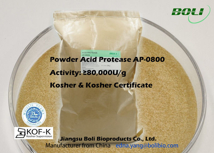 Proteolytische Enzym-saures Protease-Pulver 80000 U/g für Hydrolyse Proteine